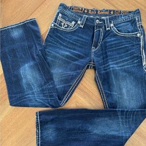 Rock Revival Men’s Blue Denim Jeans